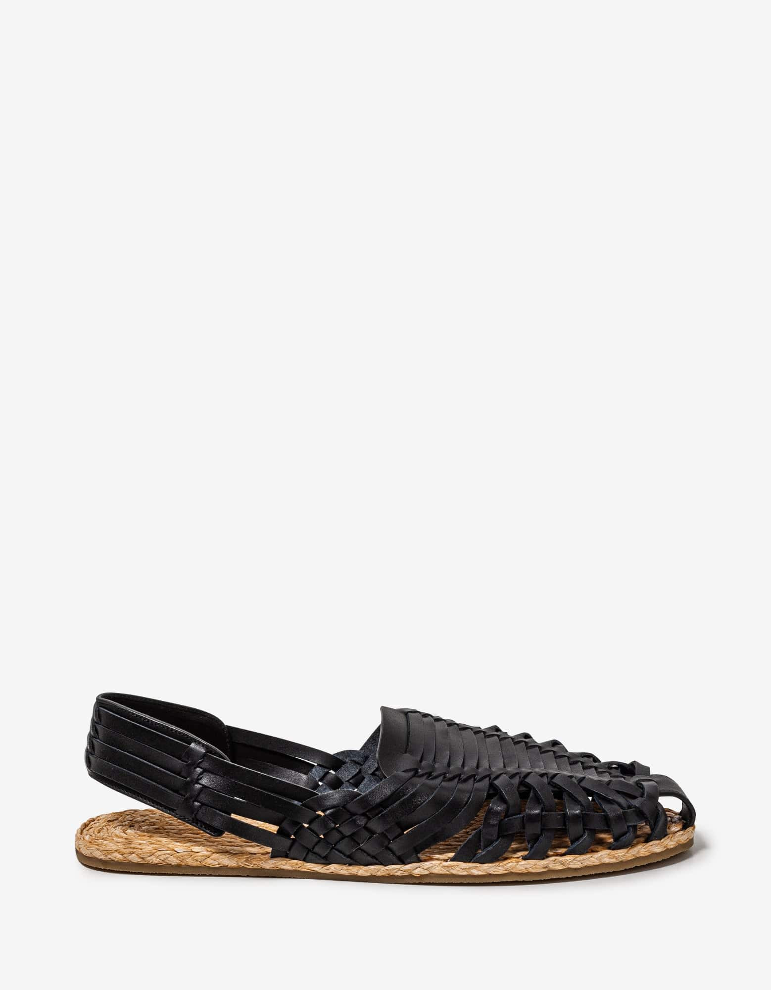 Saint Laurent Black Sidi Leather Sandals - 2