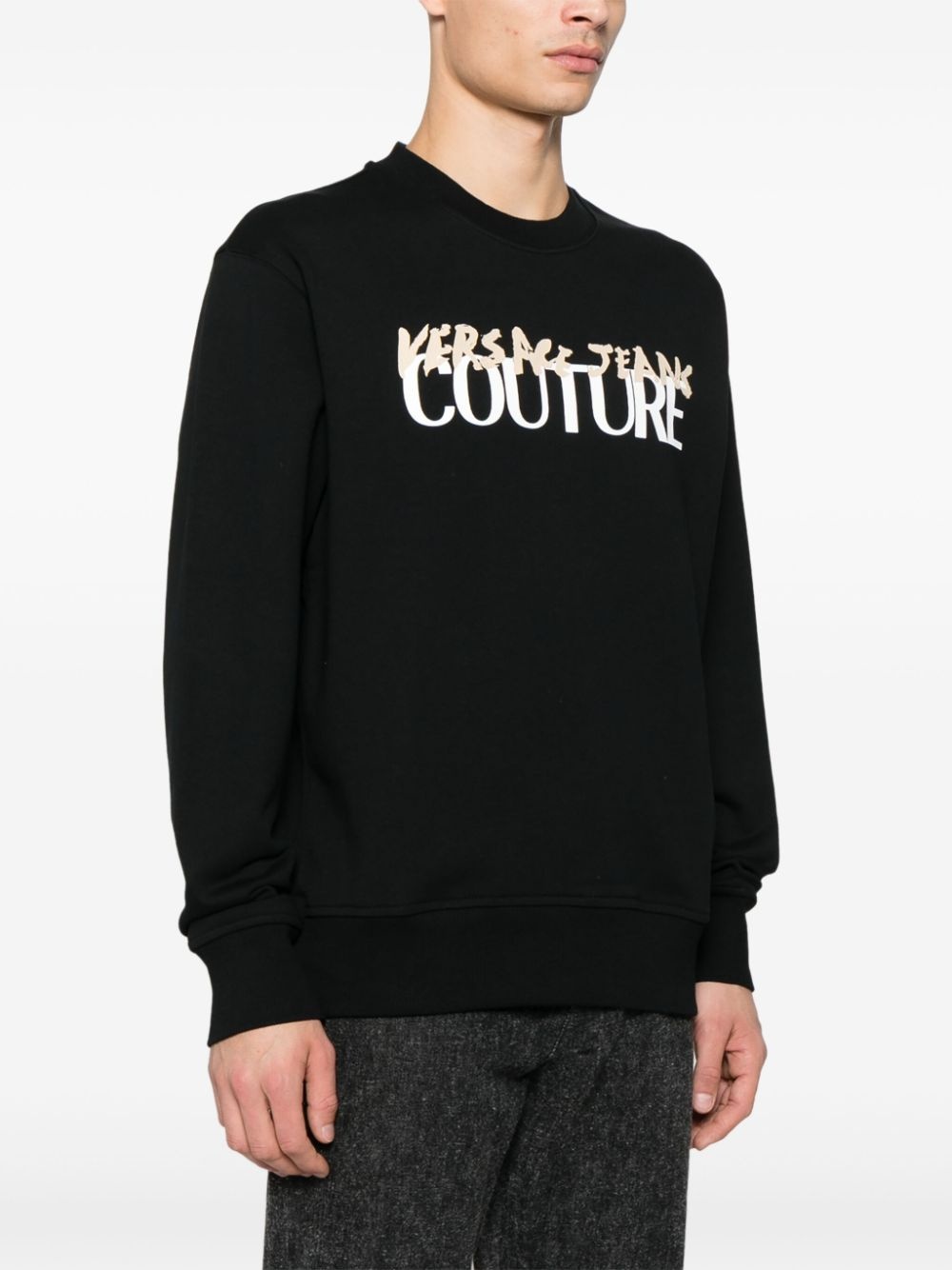 logo-print sweatshirt - 3