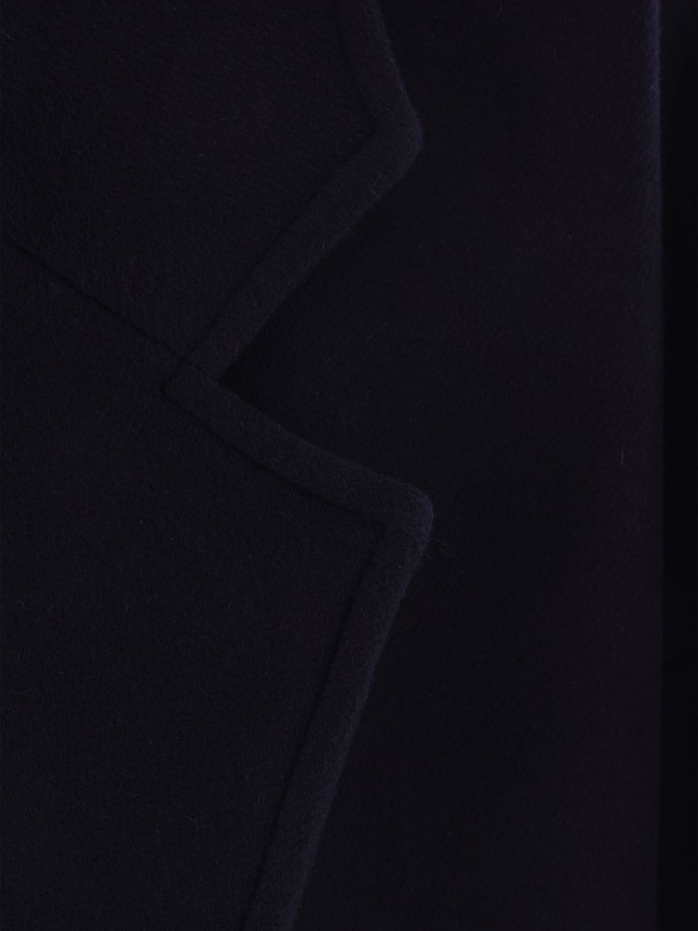 lapel-detail wool jacket - 4