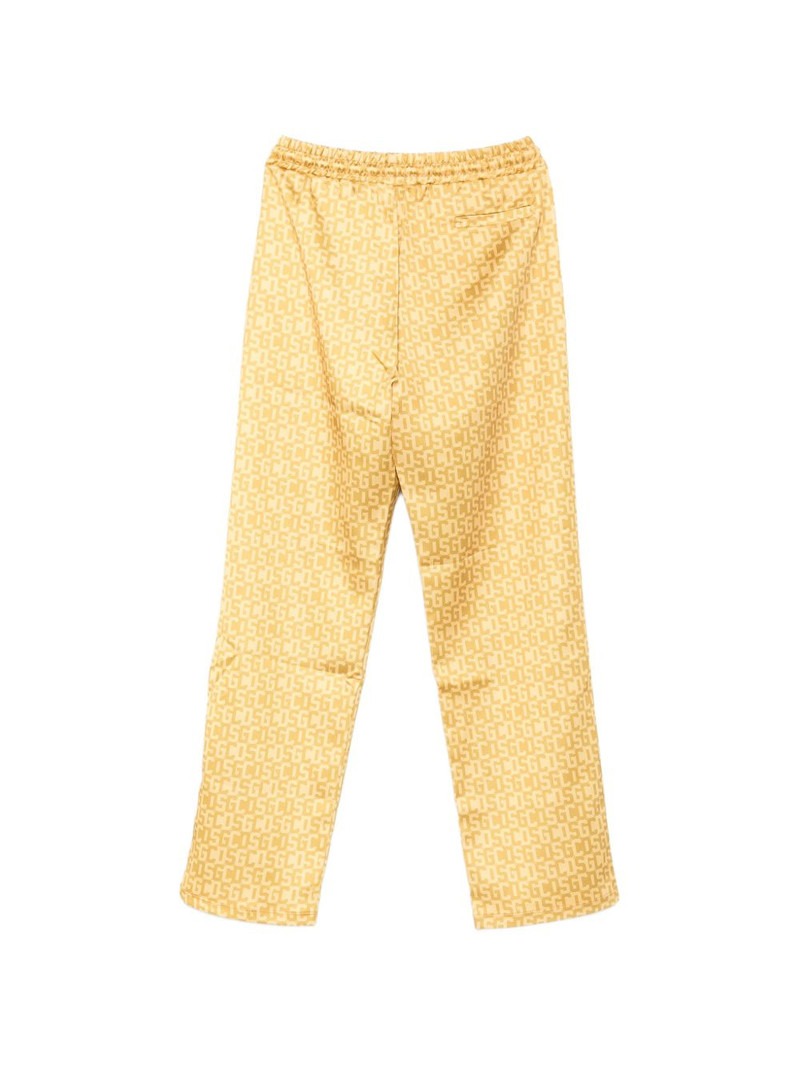 GCDS logo-print drawstring track pants outlook