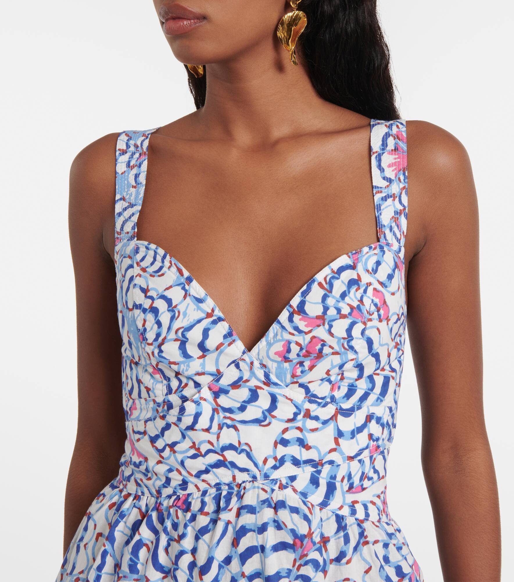 Coco printed minidress - 4