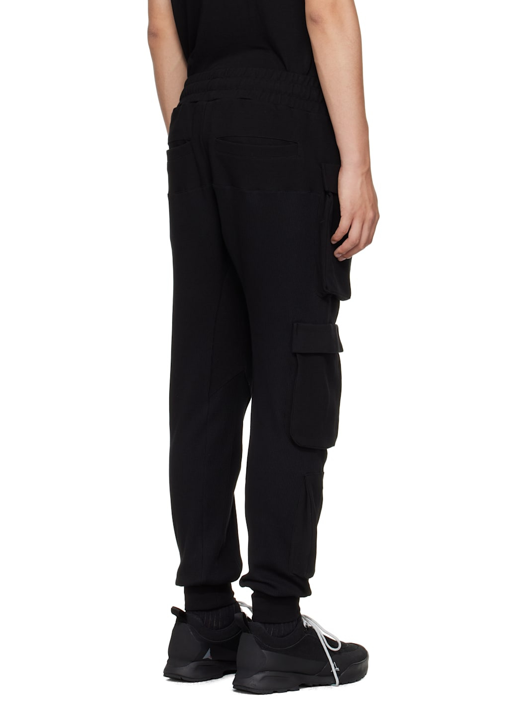 Black M ST 502 Cargo Pants - 3
