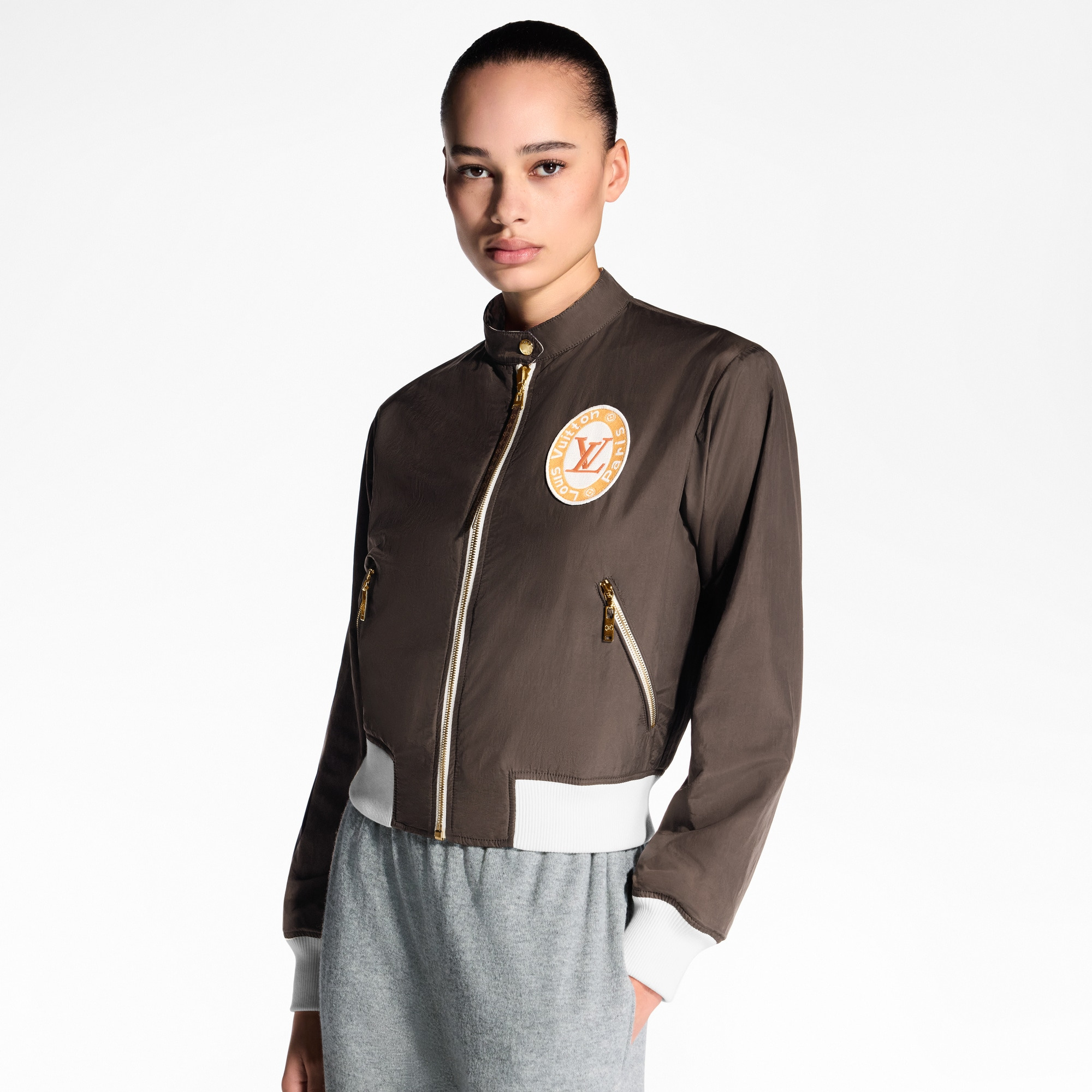 Reversible Travel Patch Bomber Jacket - 5