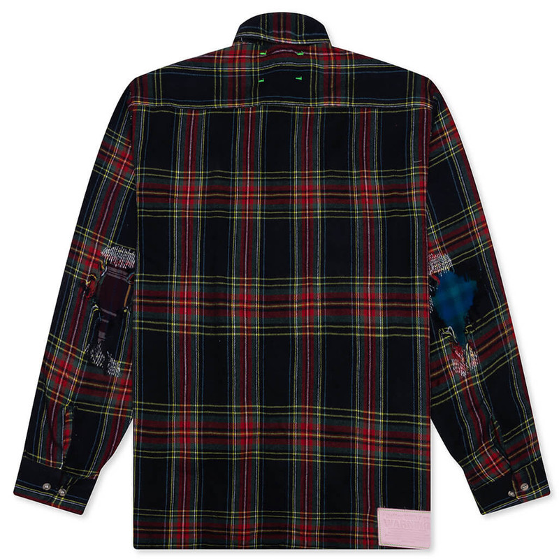 *Better With Age MUIR REPAIR FLANNEL SHIRT - MULTI outlook