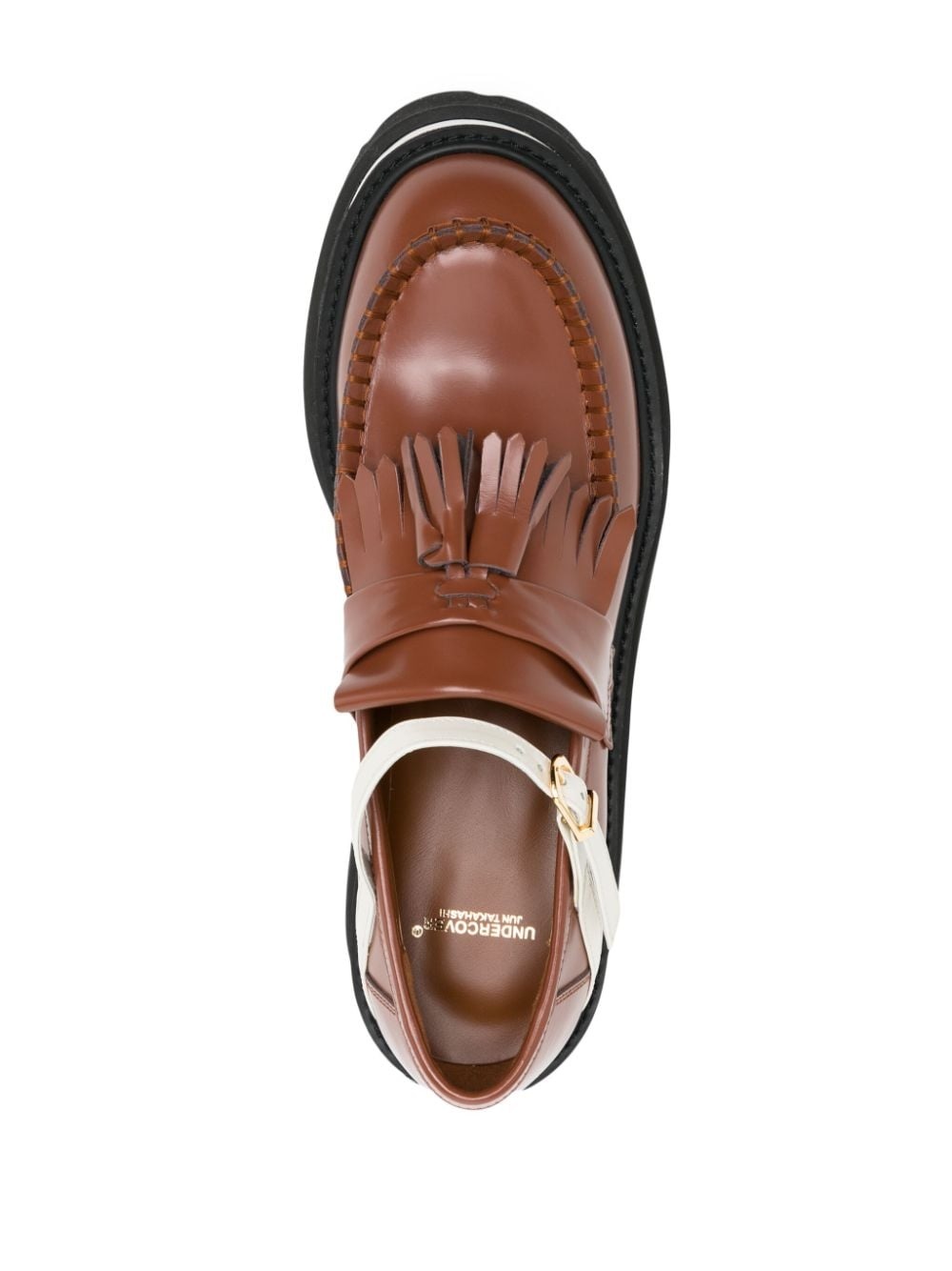 90mm panelled loafers - 4