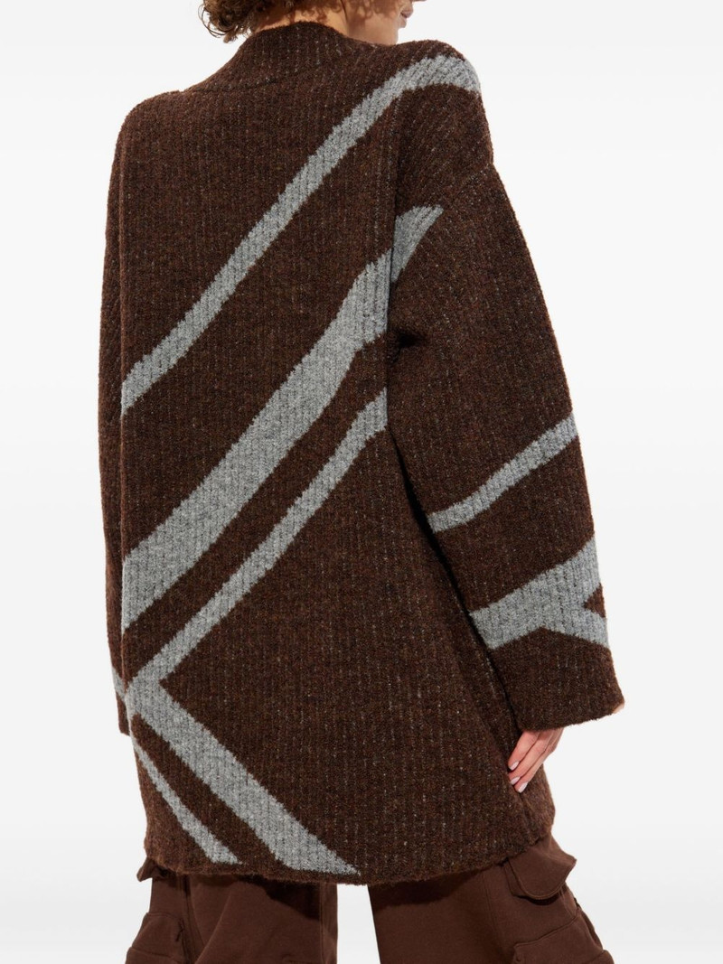 diagonal-stripe sweater 4