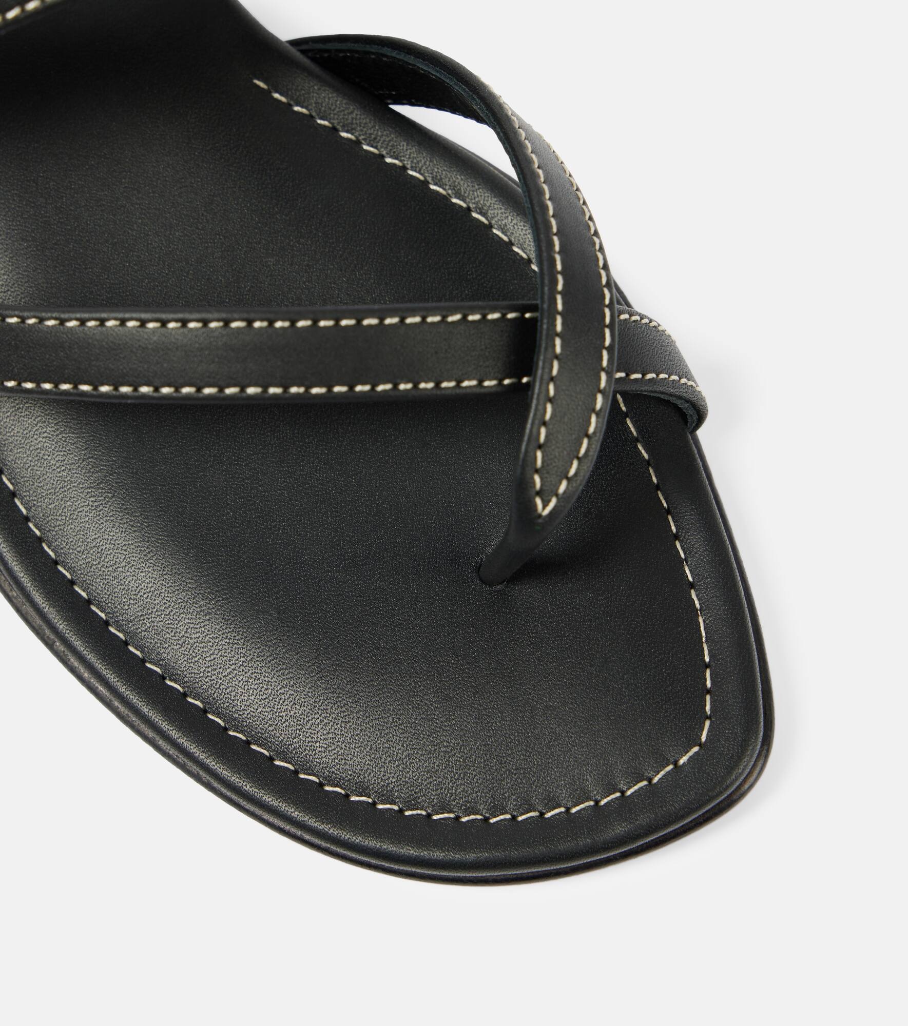 Susacru leather thong sandals - 5