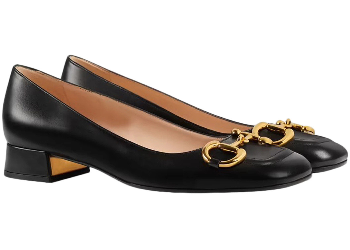 Gucci Horsebit Ballet Flat Black Leather - 2