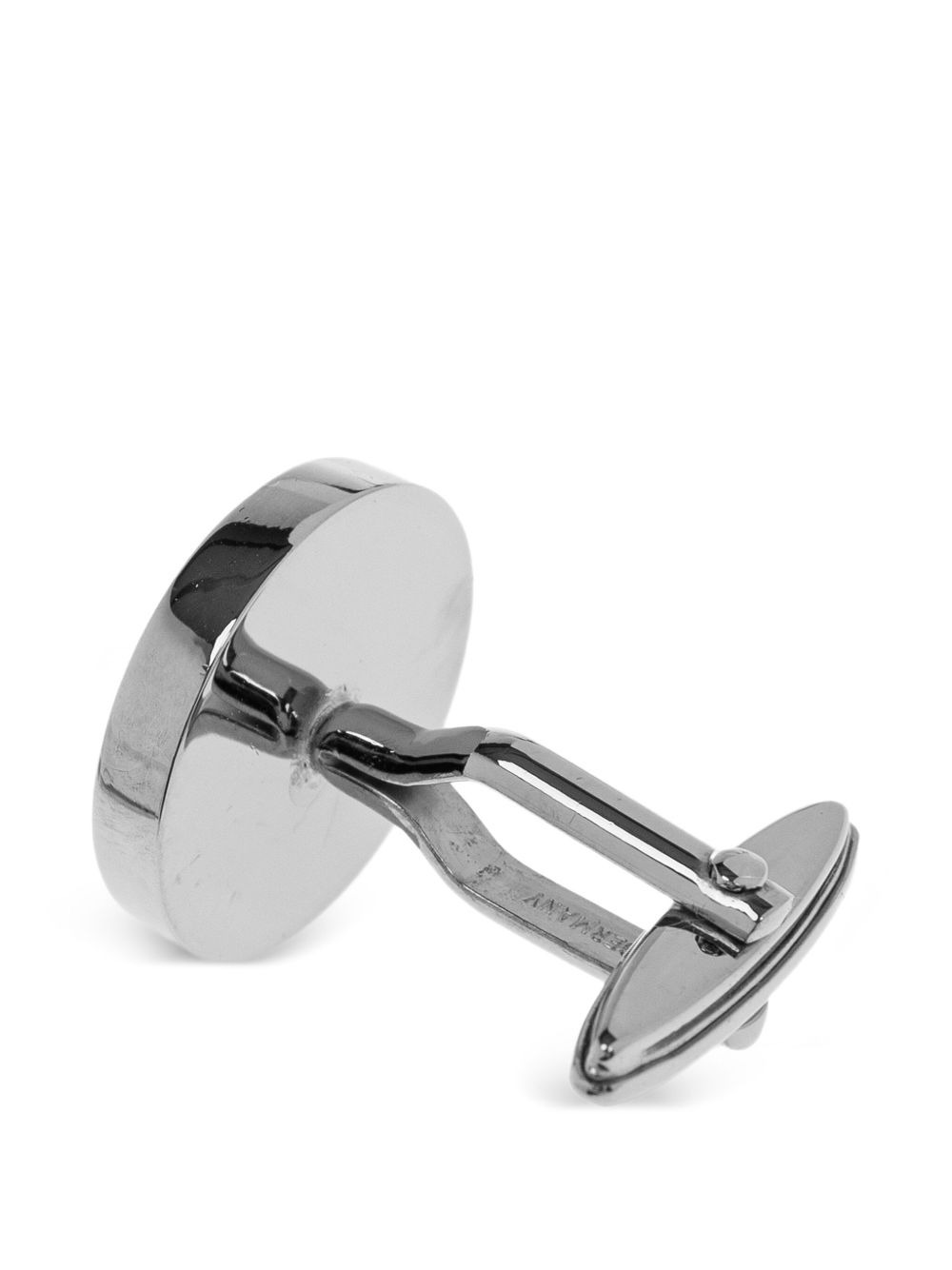 platinum-plated onyx cufflinks - 3