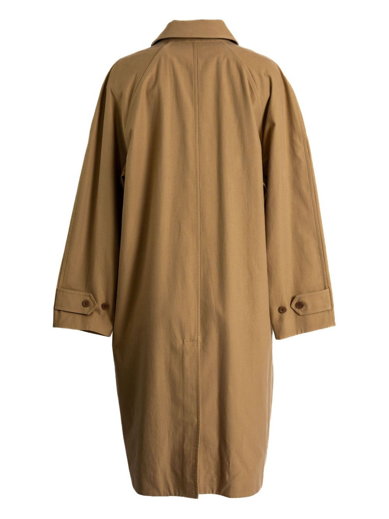 The Row cotton-cashmere coat outlook