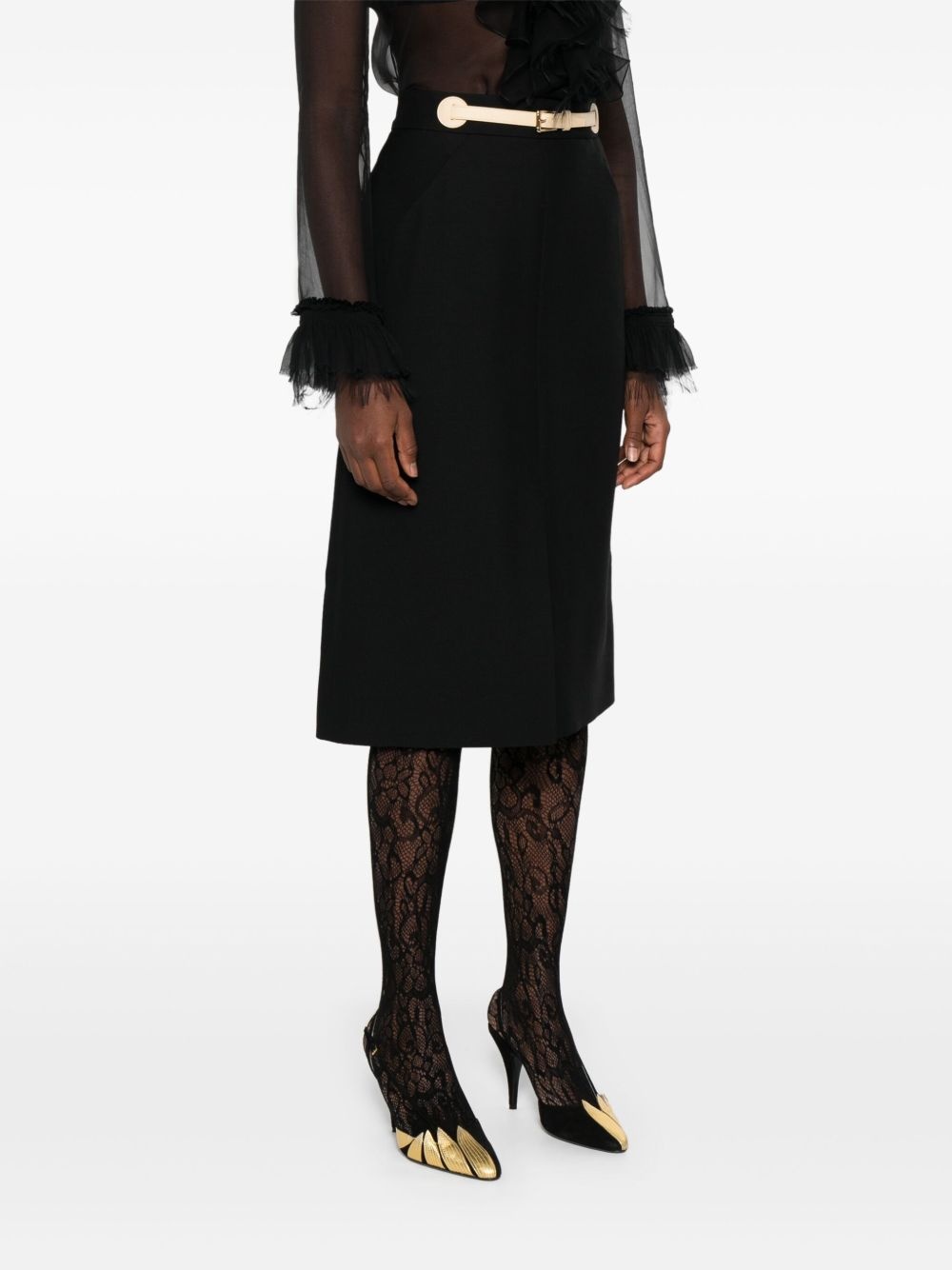 buckled skirt - 3