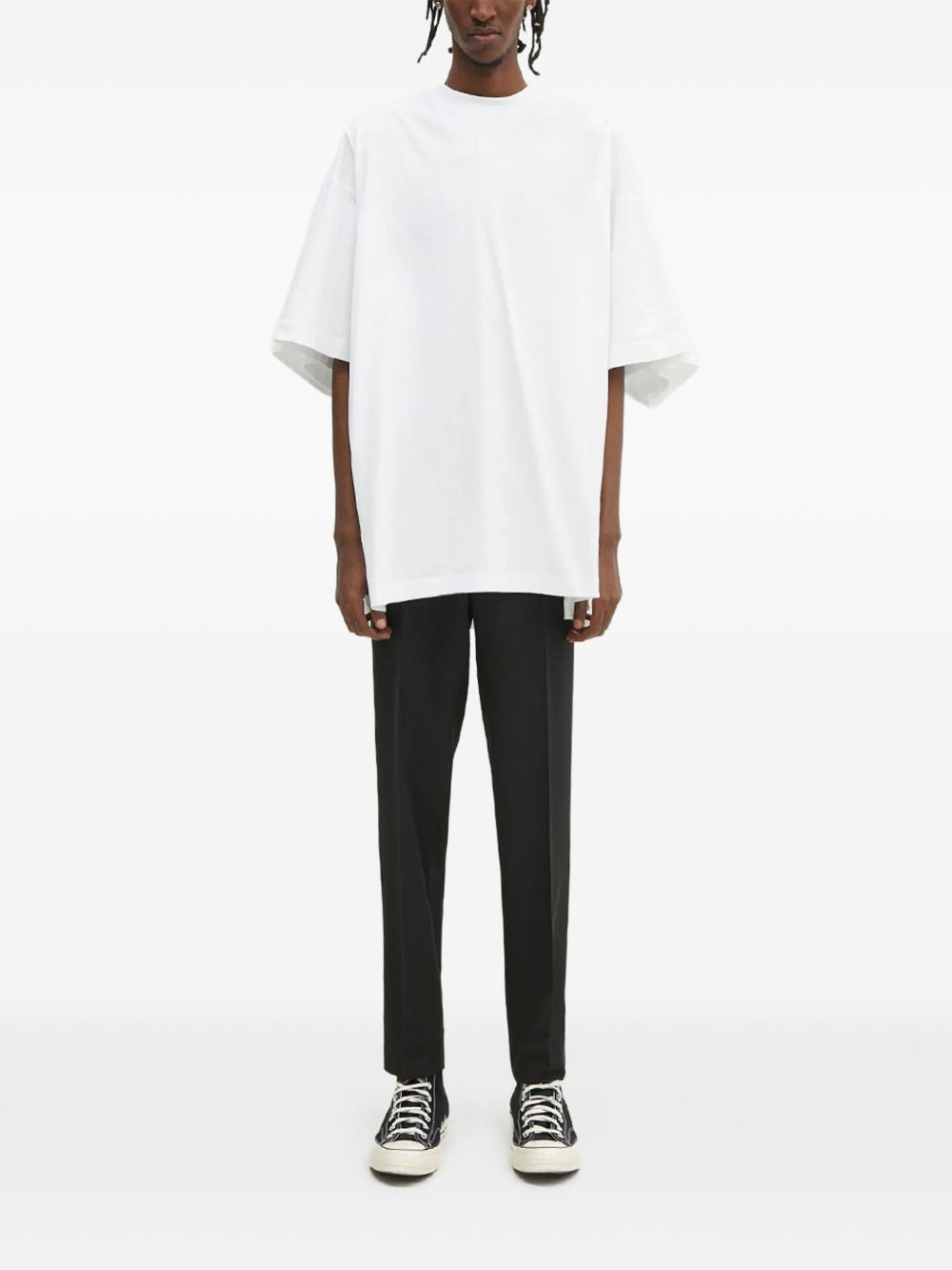 wide-sleeve T-shirt - 3