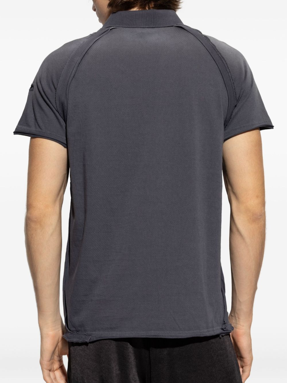 distressed embroidered T-shirt - 4