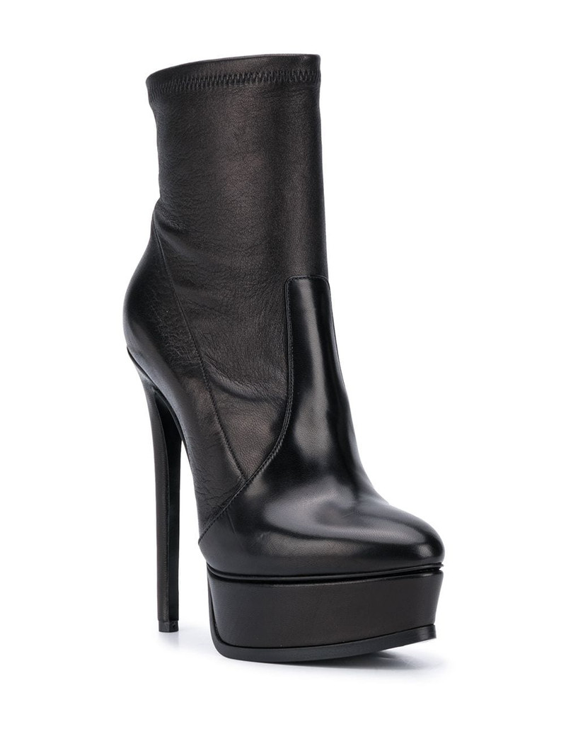 CASADEI platform ankle boots outlook