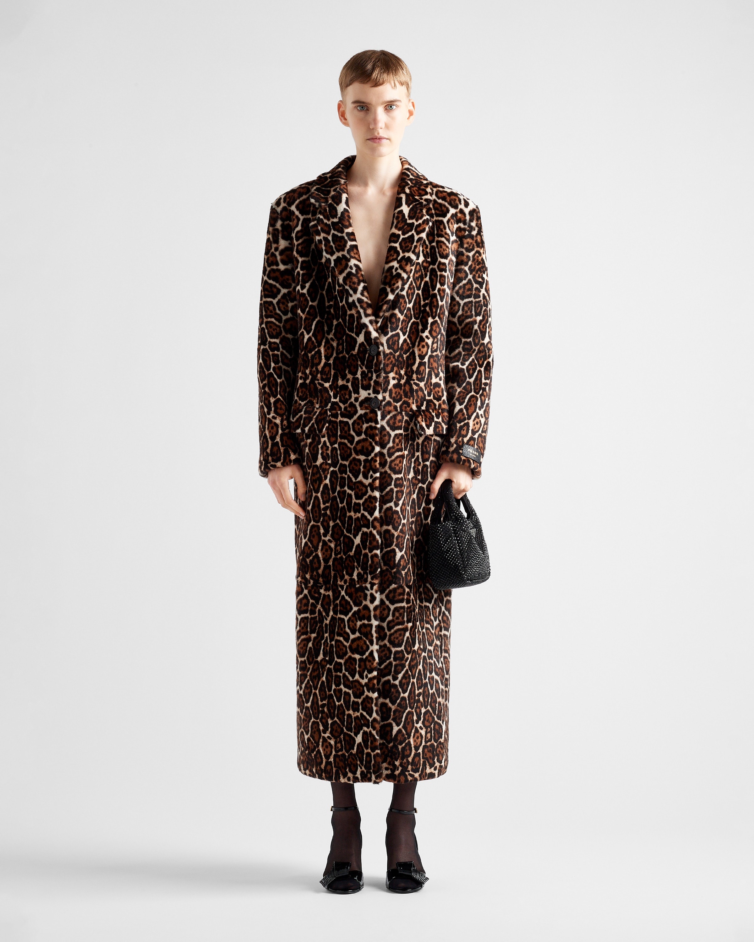 Printed sheepskin coat - 2