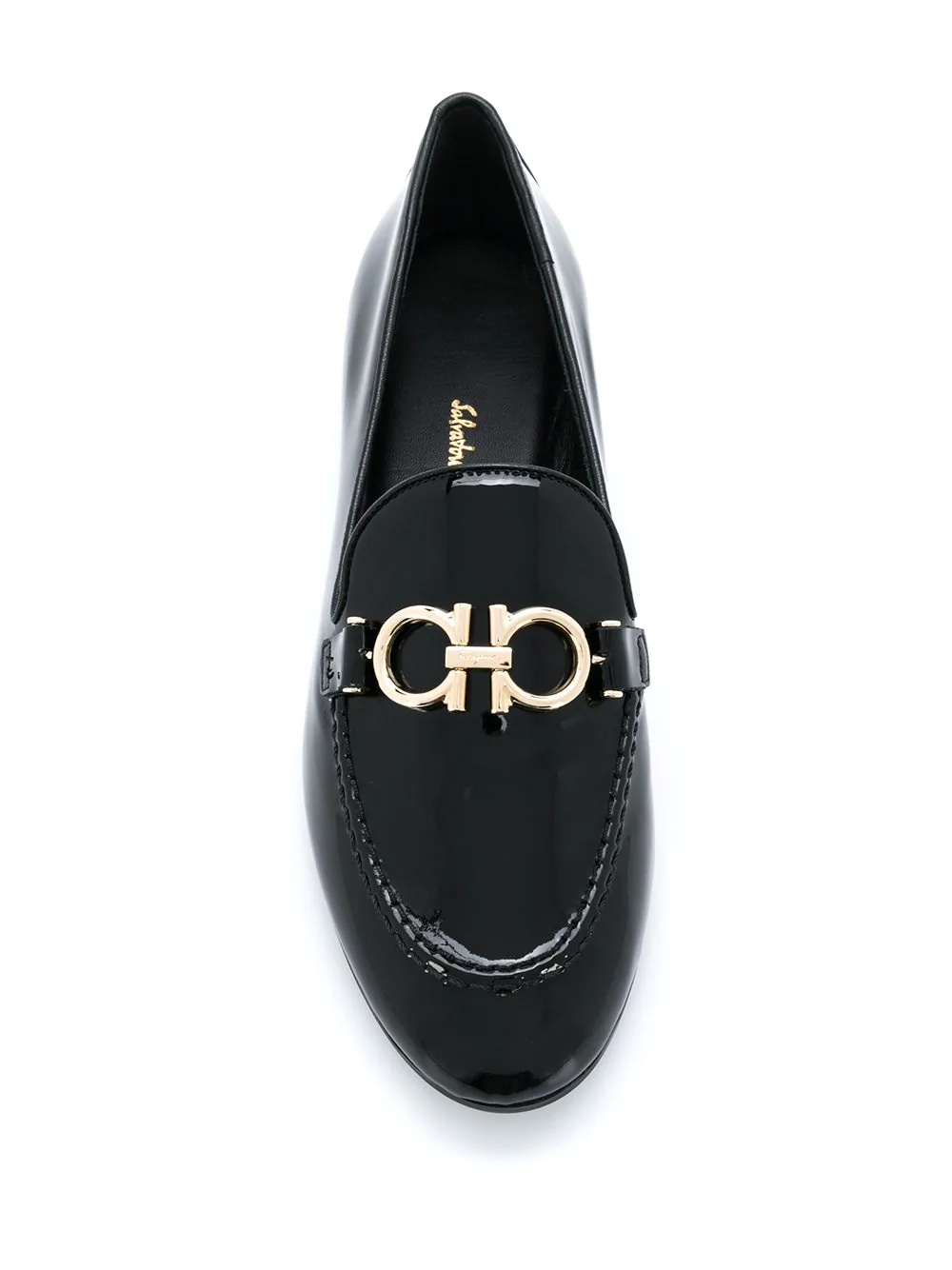 double Gancini loafers - 4