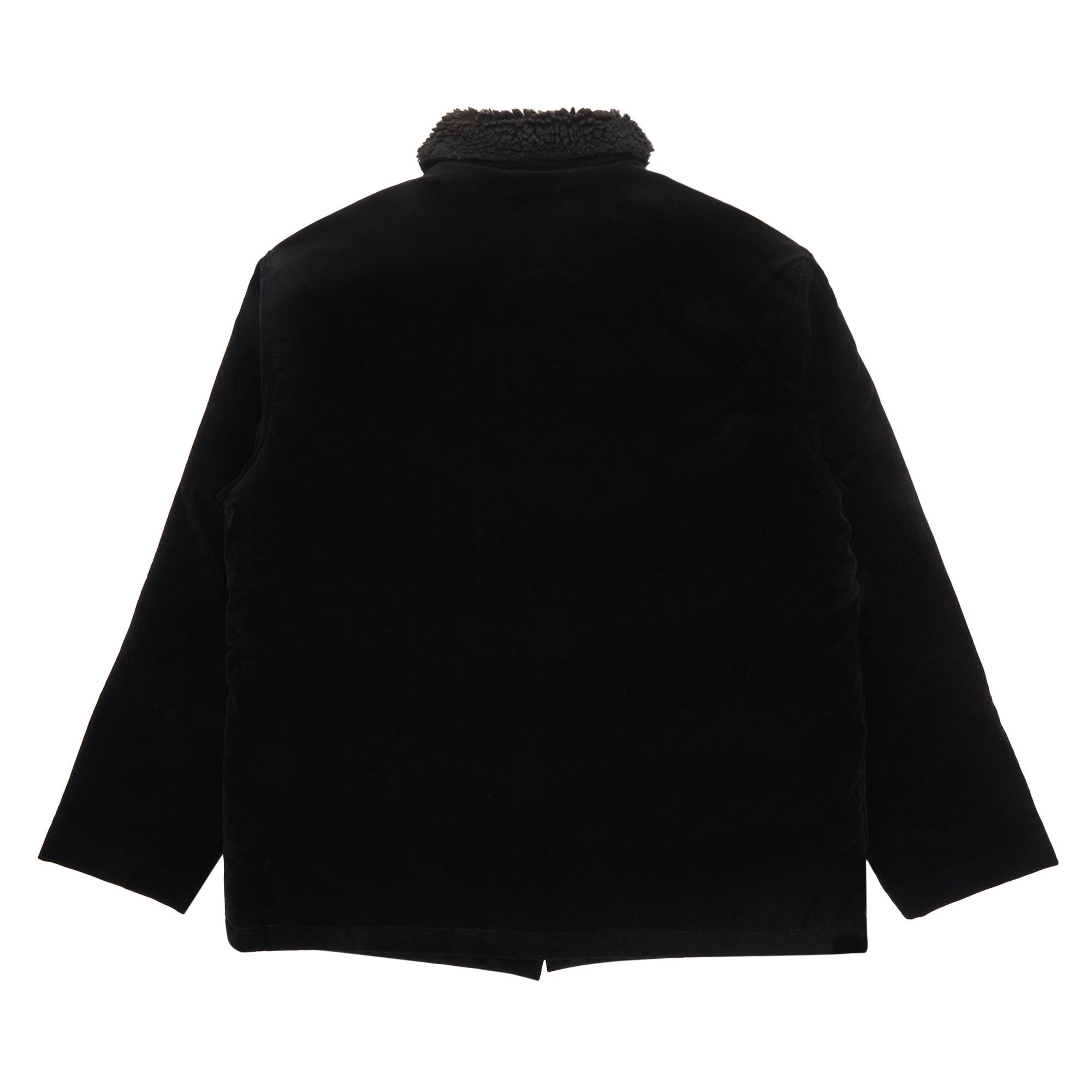 Supreme Kindermann Uncut Corduroy Car Coat 'Black' - 2