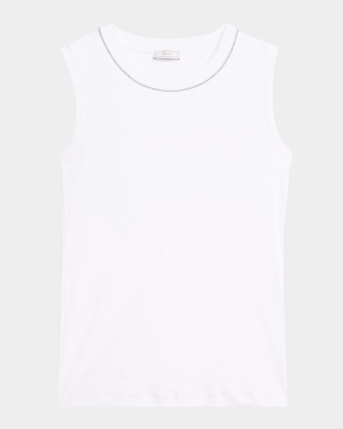 Punto Luce Crewneck Rib Knit Top - 1