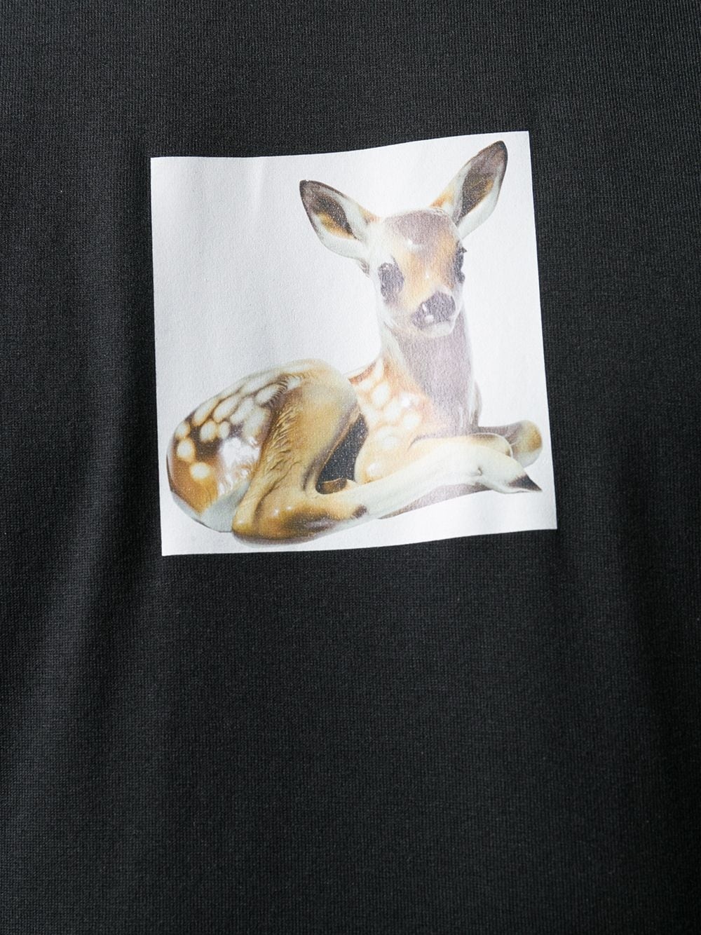 deer print T-shirt - 5