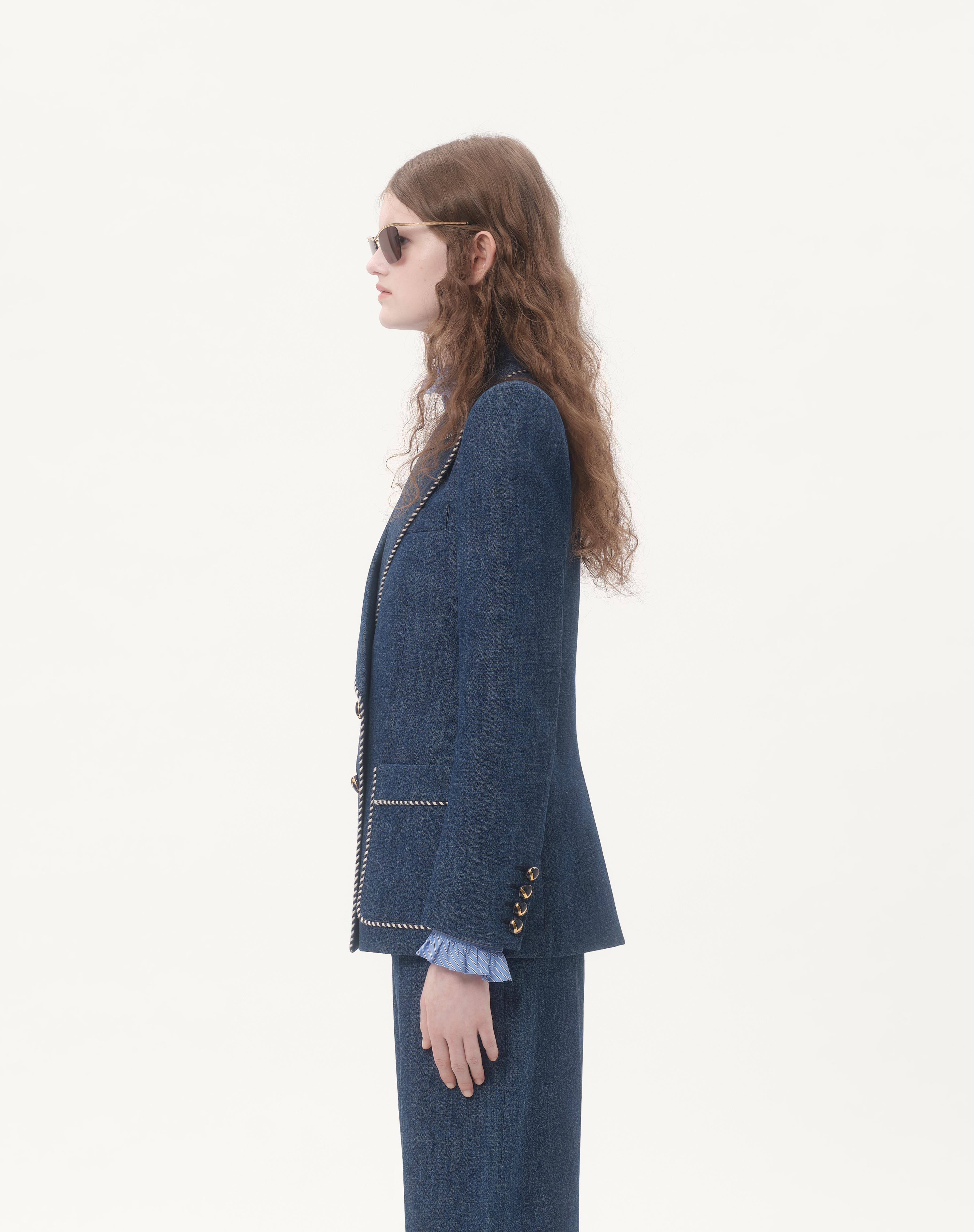 CHAMBRAY DENIM JACKET - 5