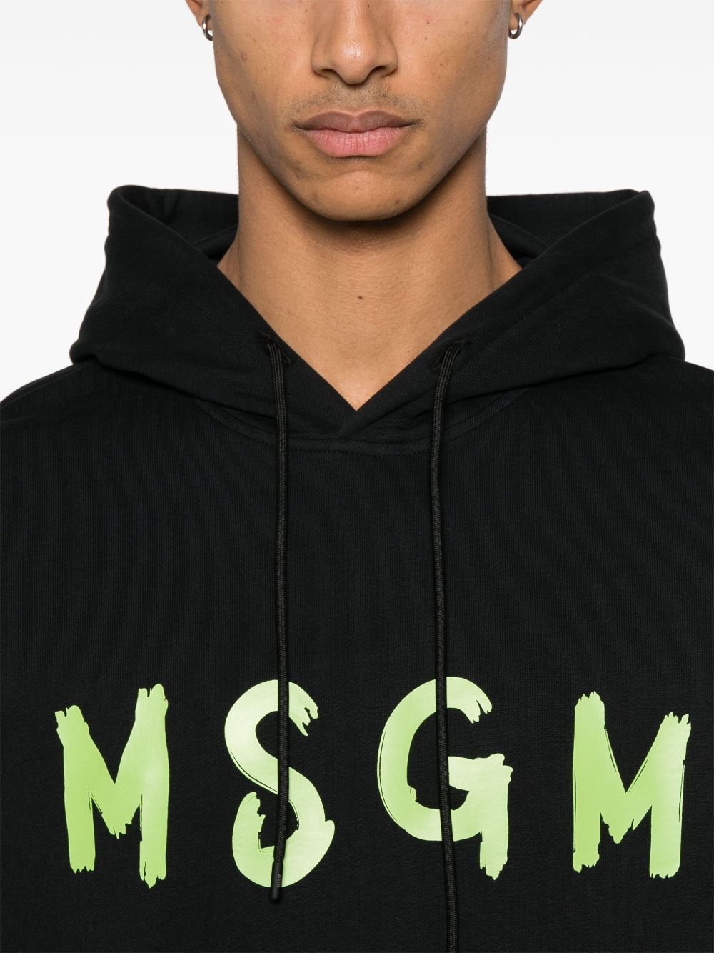 logo-print hoodie - 5