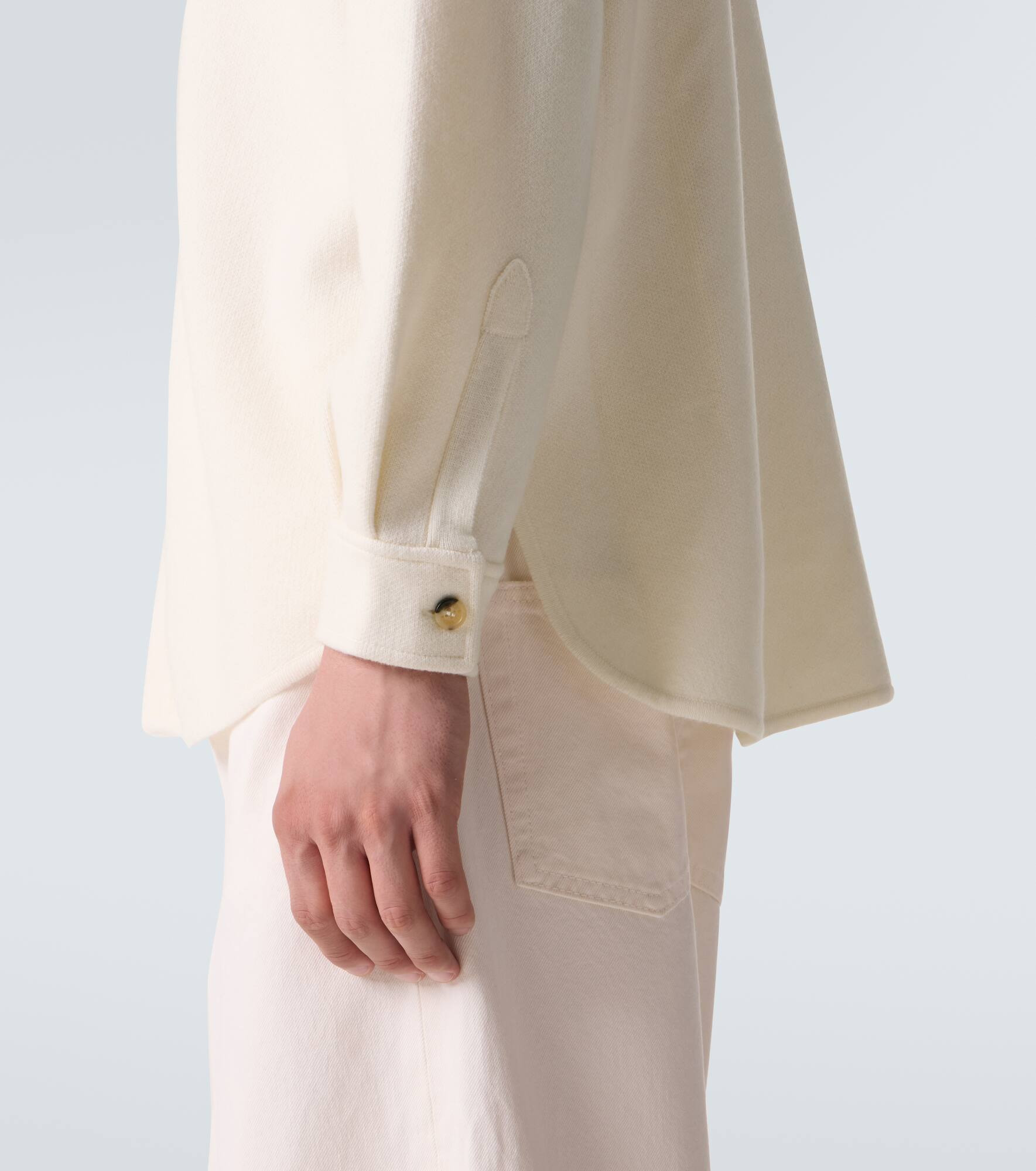 Mr Young cashmere shirt - 6