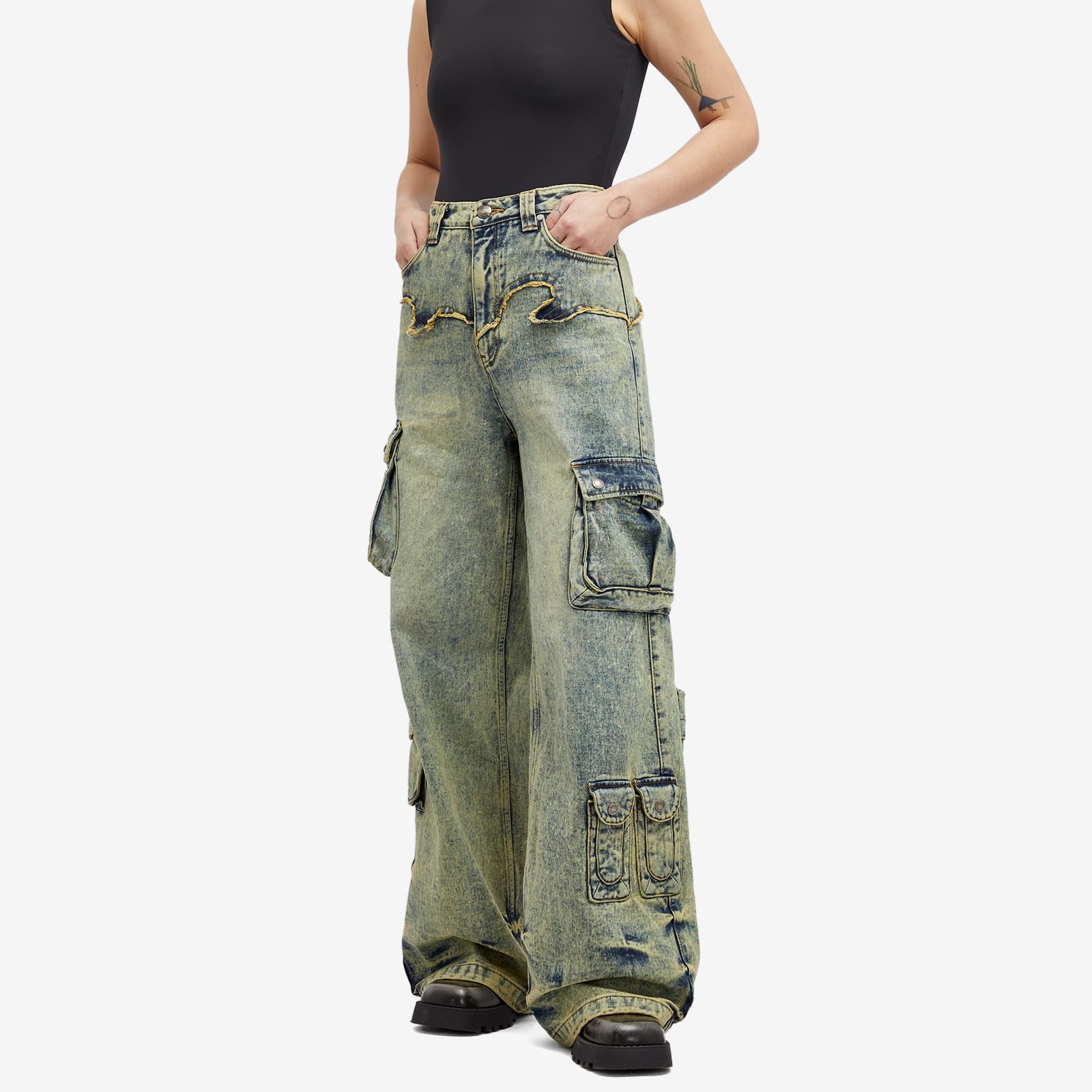 [ANDERSSON BELL]★SIMIZ DENIM CARGO-JEANS Andersson Bell Andersson Bell Simiz Denim Cargo-Jeans
