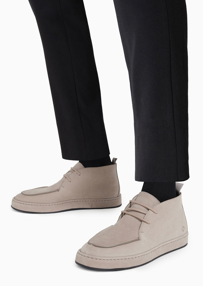 Nubuck ankle boots 7