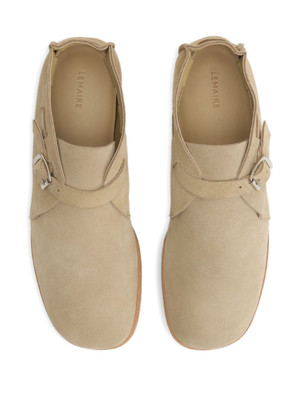 buckle-strap slippers - 3