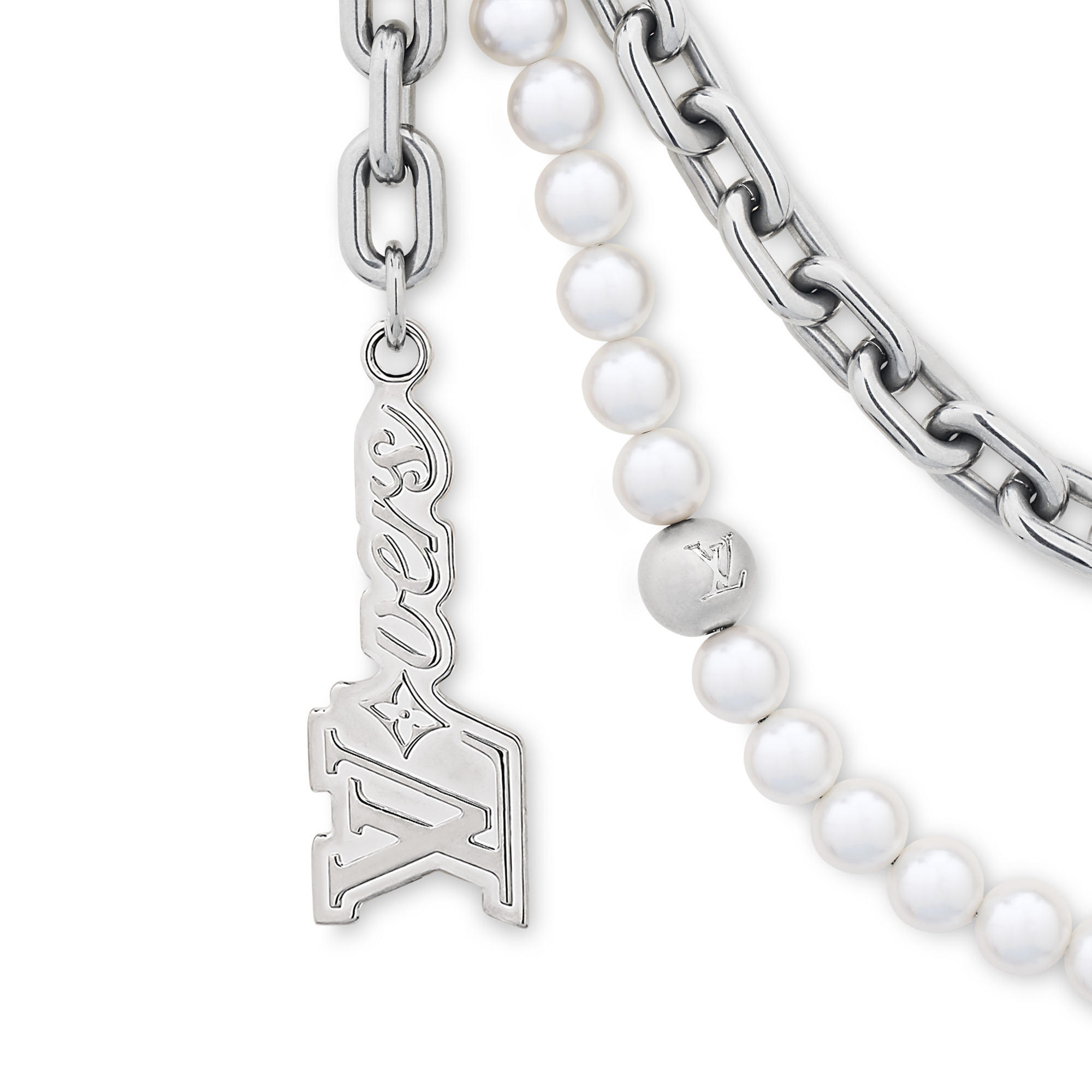 Pearls Mini Chain Belt - 2