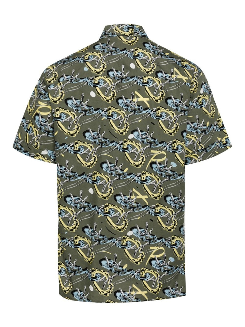 A.P.C. Ross graphic-print cotton shirt outlook