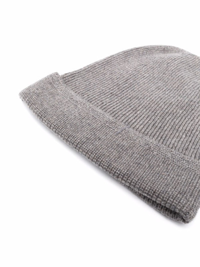 TOM FORD ribbed knit cashmere beanie outlook