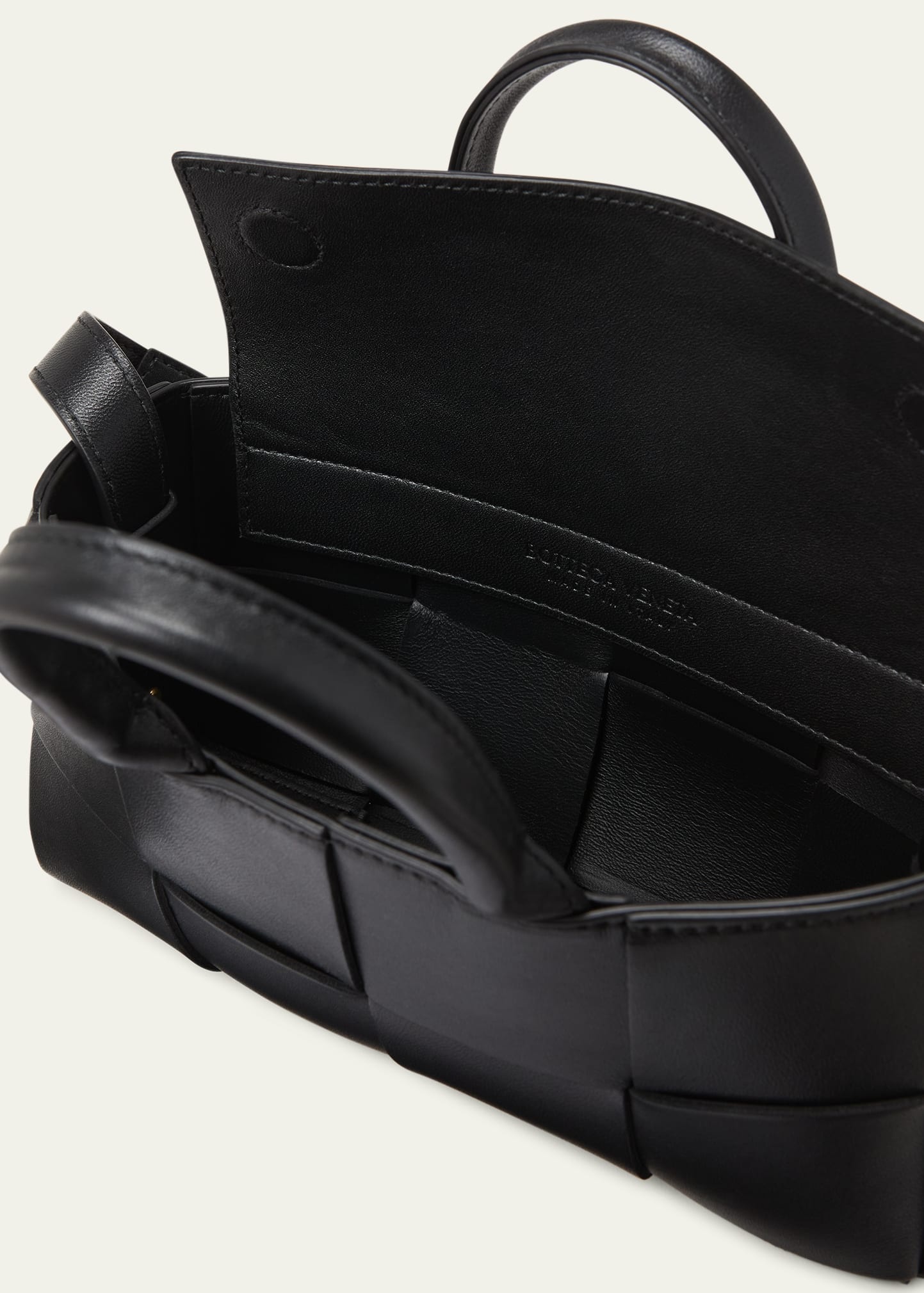Arco Mini Intreccio East-West Tote Bag - 4