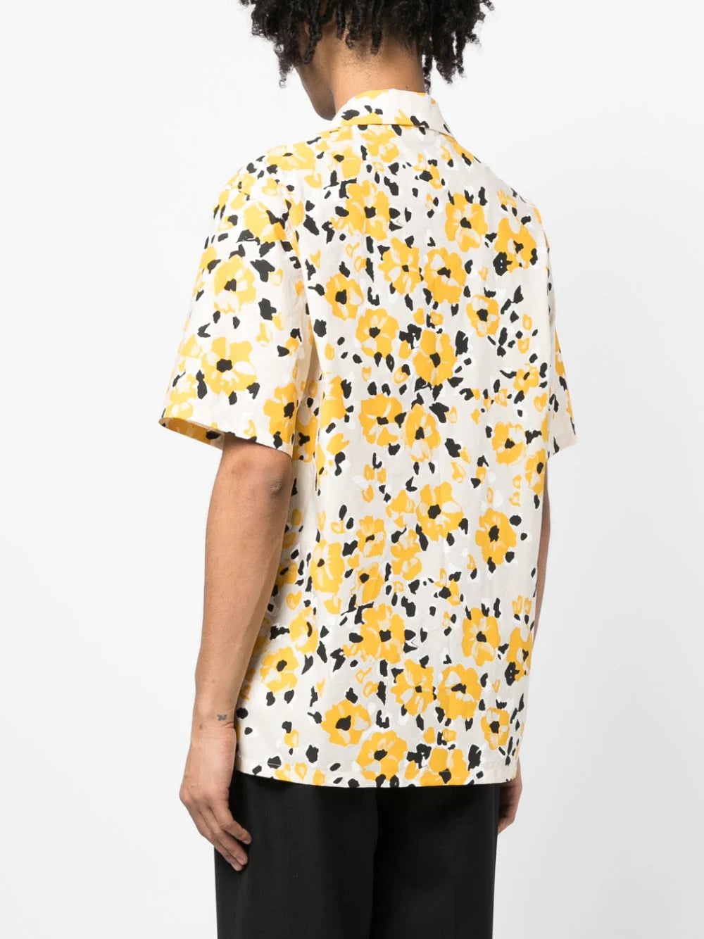 FLORAL-PRINT COTTON SHIRT - 5