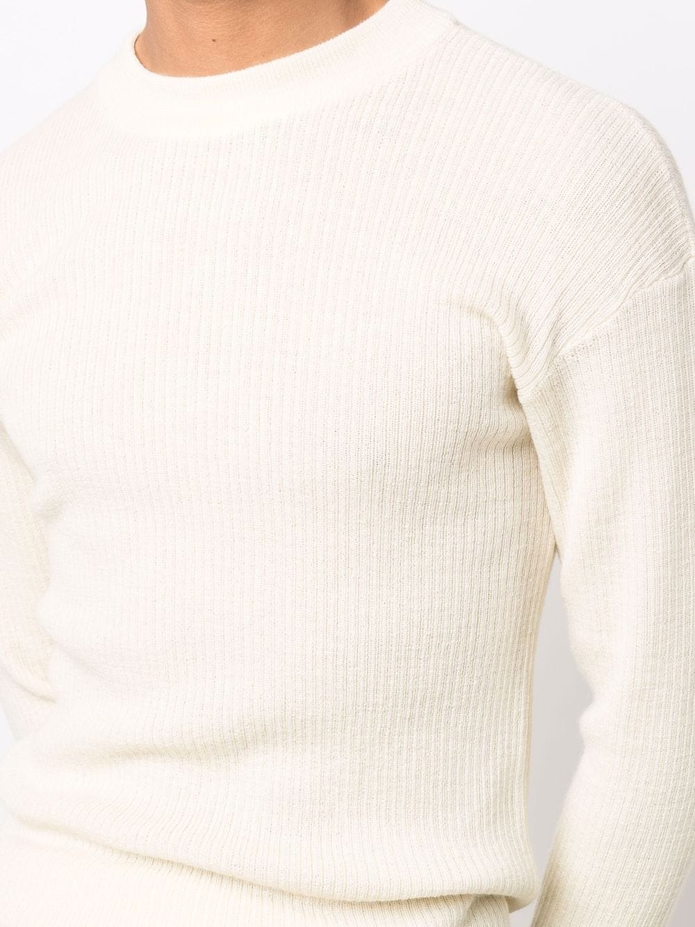 crew-neck knit jumper - 5