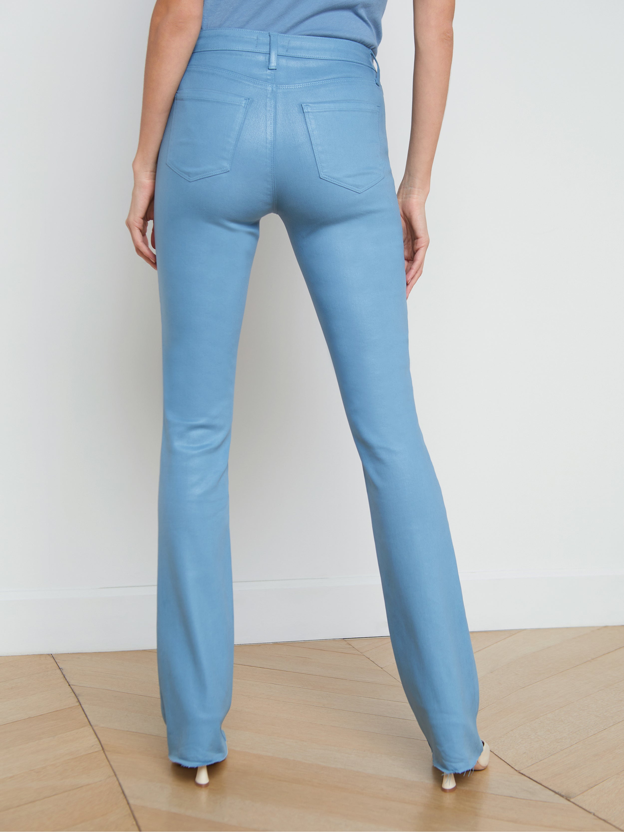 Ruth Coated Straight-Leg Jean - 5