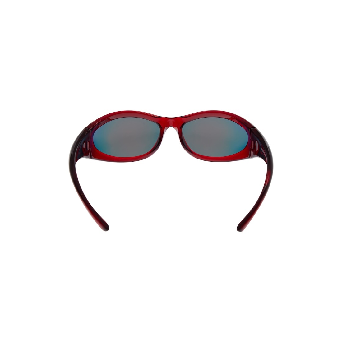 Sporty B Round Af Sunglasses  in Red - 2