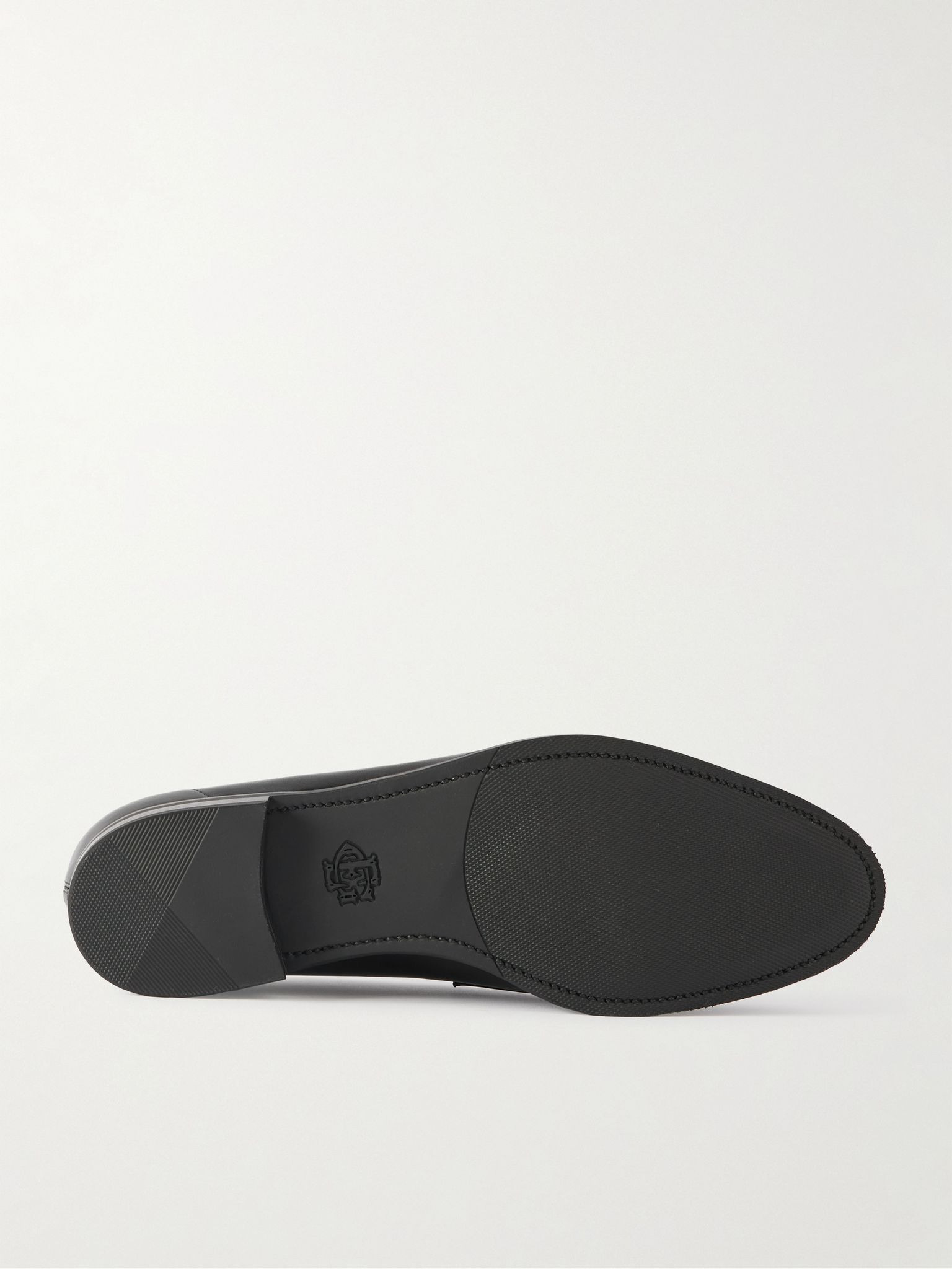 Piccadilly Leather Penny Loafers Black - 3
