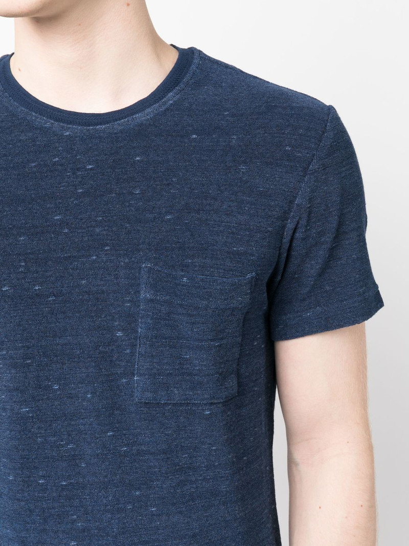 Classic towelling-finish T-shirt 5