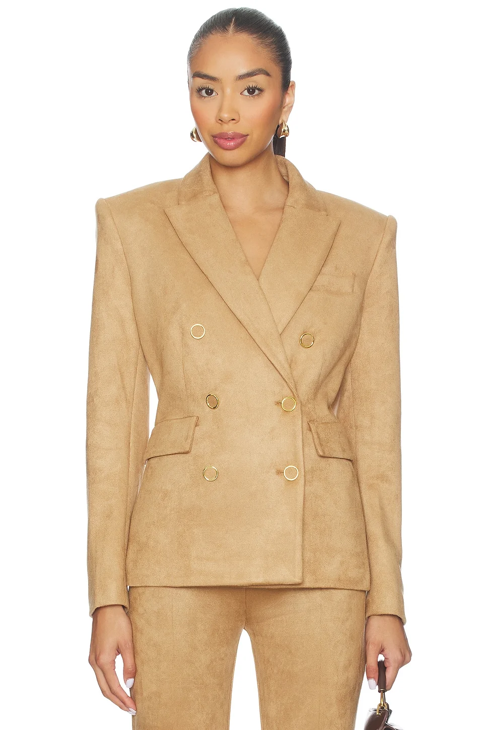 Arielle Faux Suede Blazer - 1