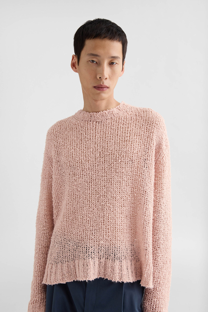 Linen Crew-Neck Sweater 4