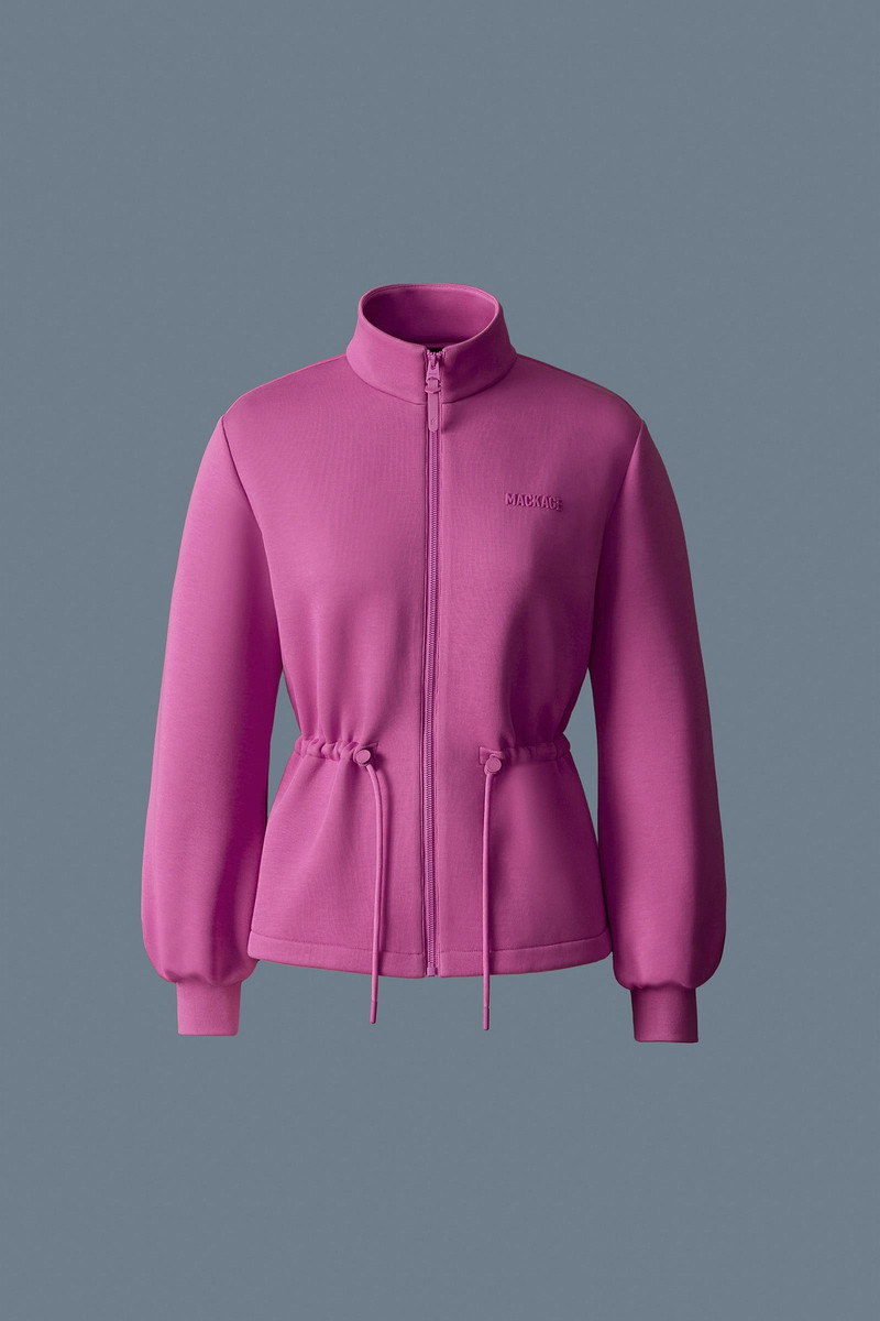 MACKAGE FINOLA Lightweight Jacket with Balloon Sleeves outlook