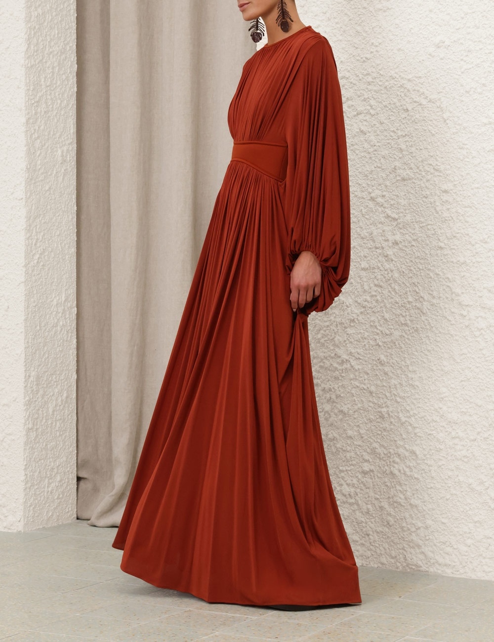 【Zimmermann】ILLUMINATE BATWING MAXI DRESS バットウィング Zimmermann ILLUMINATE BATWING MAXI DRESS | REVERSIBLE