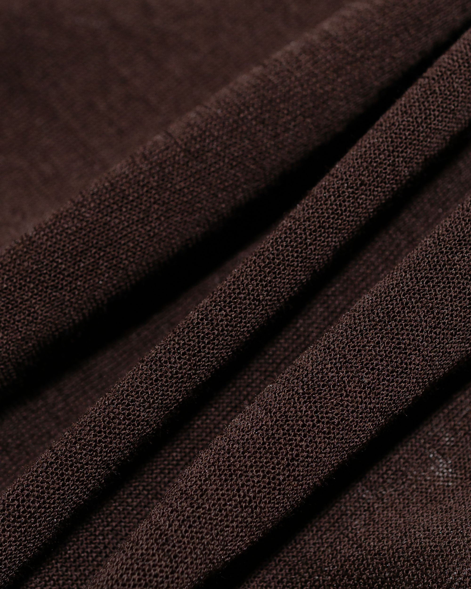 Sheer Round Cardigan Dark Brown - 6