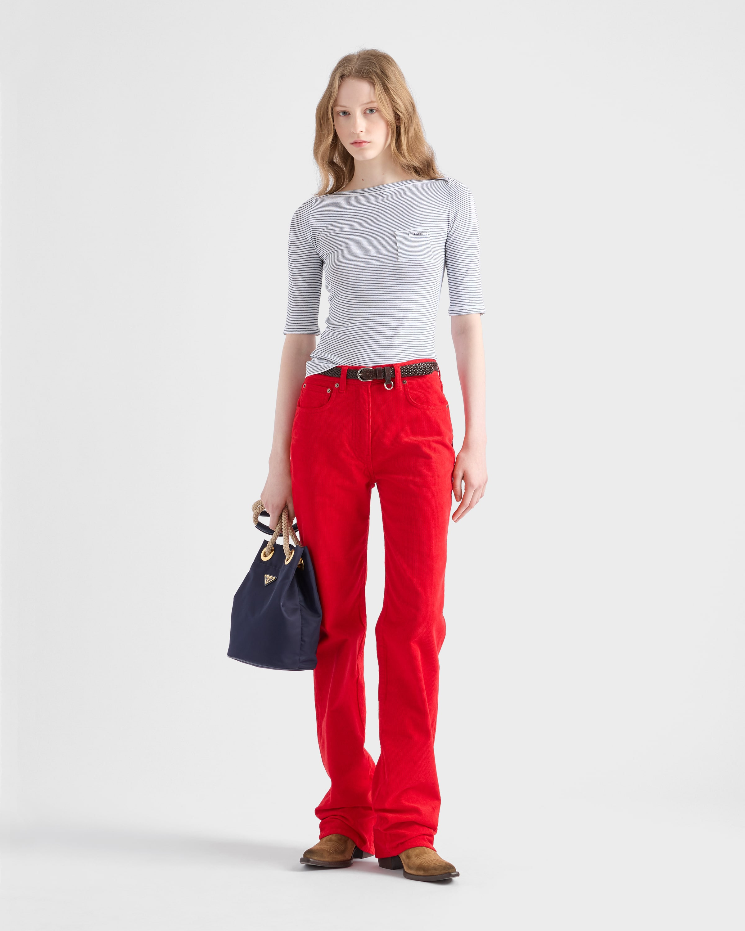 Viscose boat neck sweater - 2