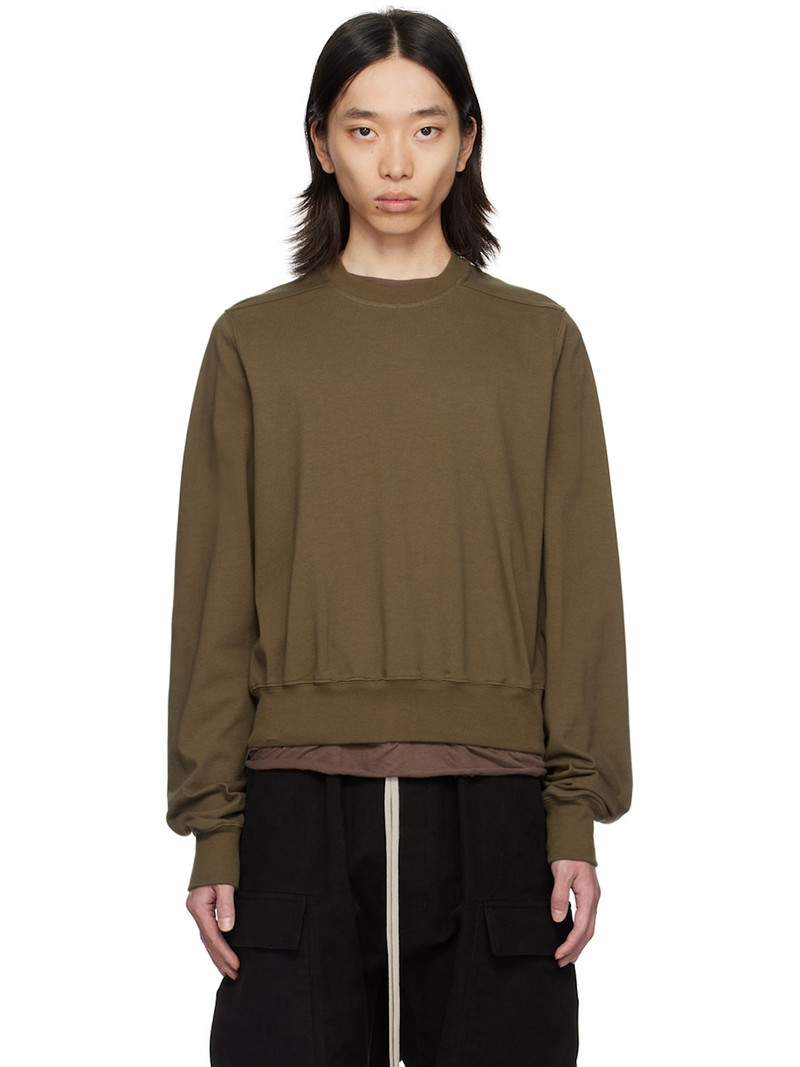 Khaki Porterville Crewneck Sweatshirt 1