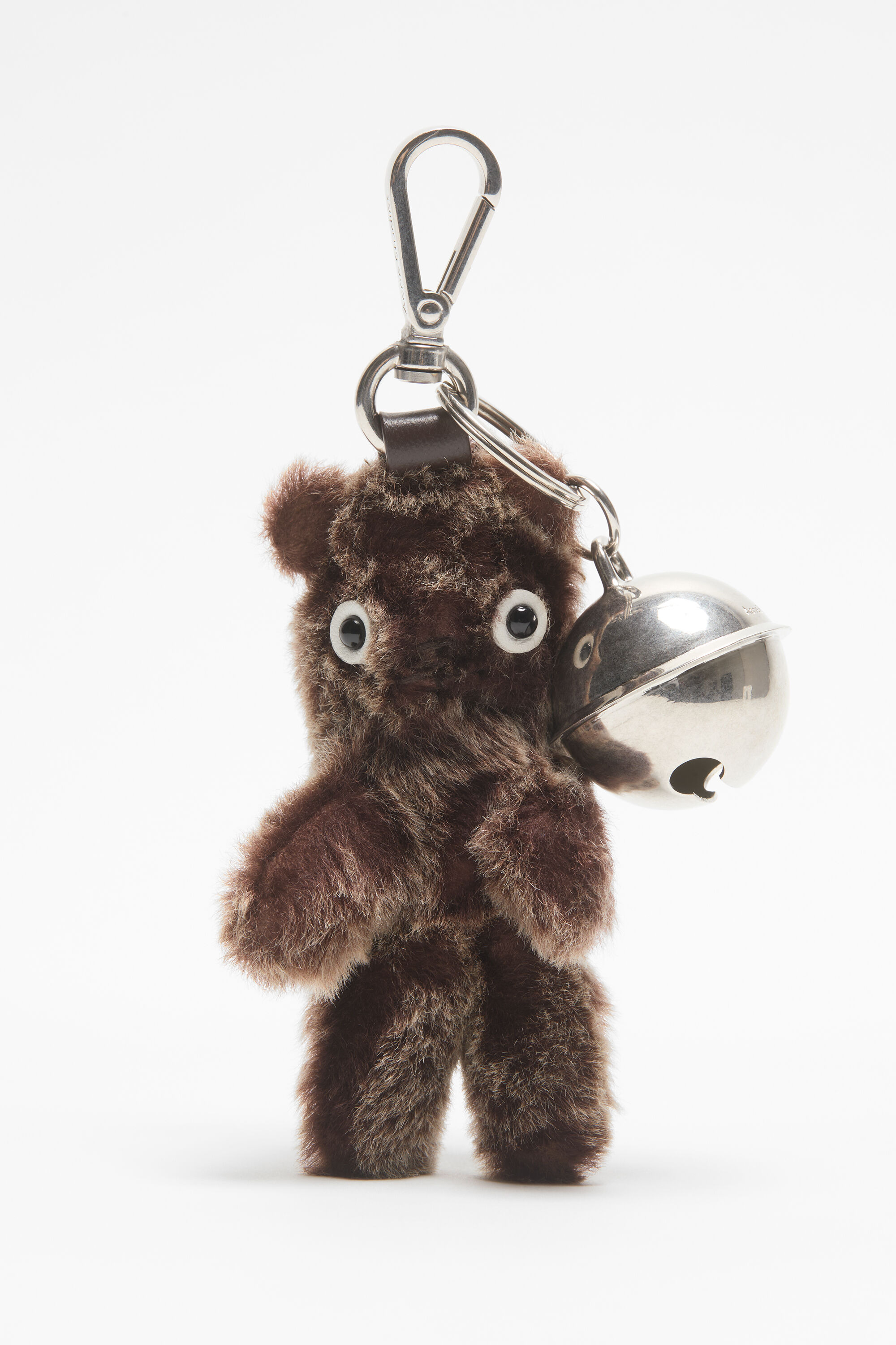 Teddy bear keyring - Chocolate brown - 3