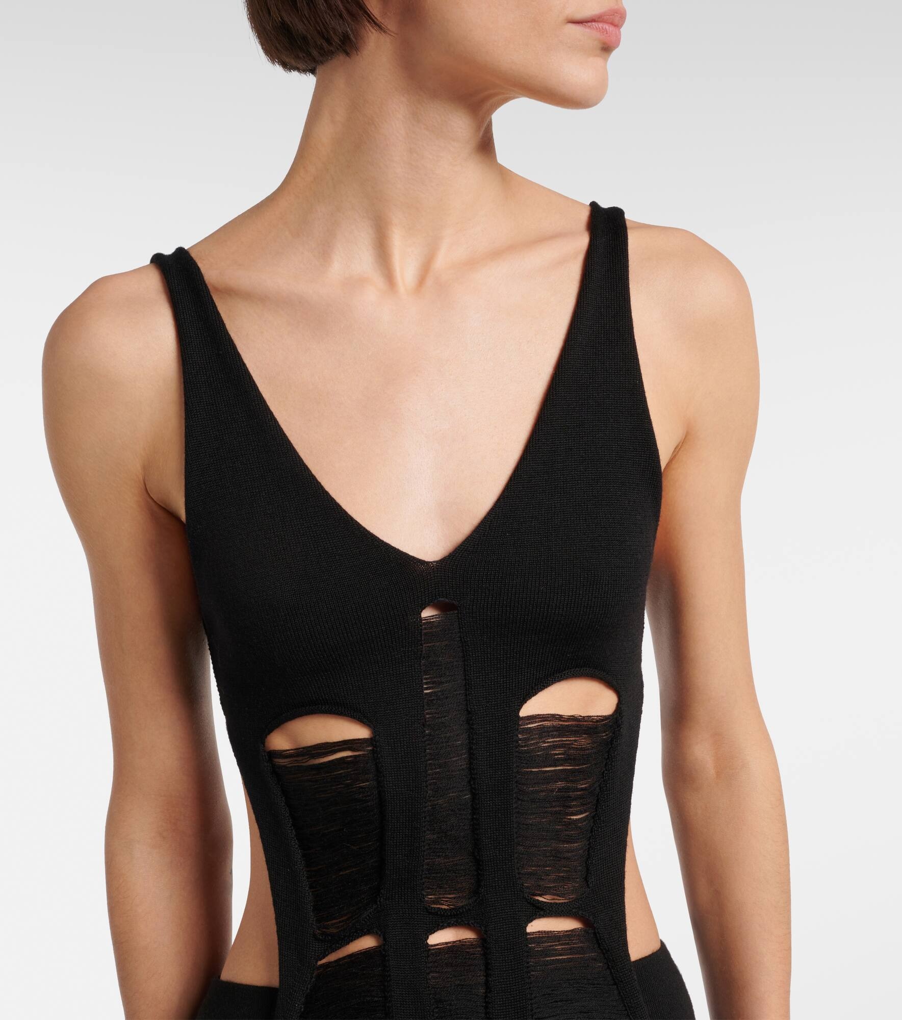Knitted wool top - 4