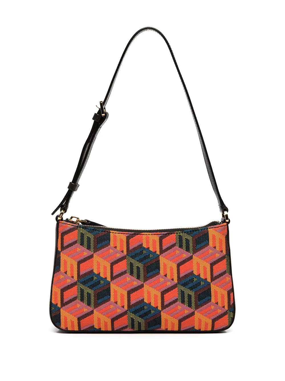mini cubic-monogram shoulder bag - 6