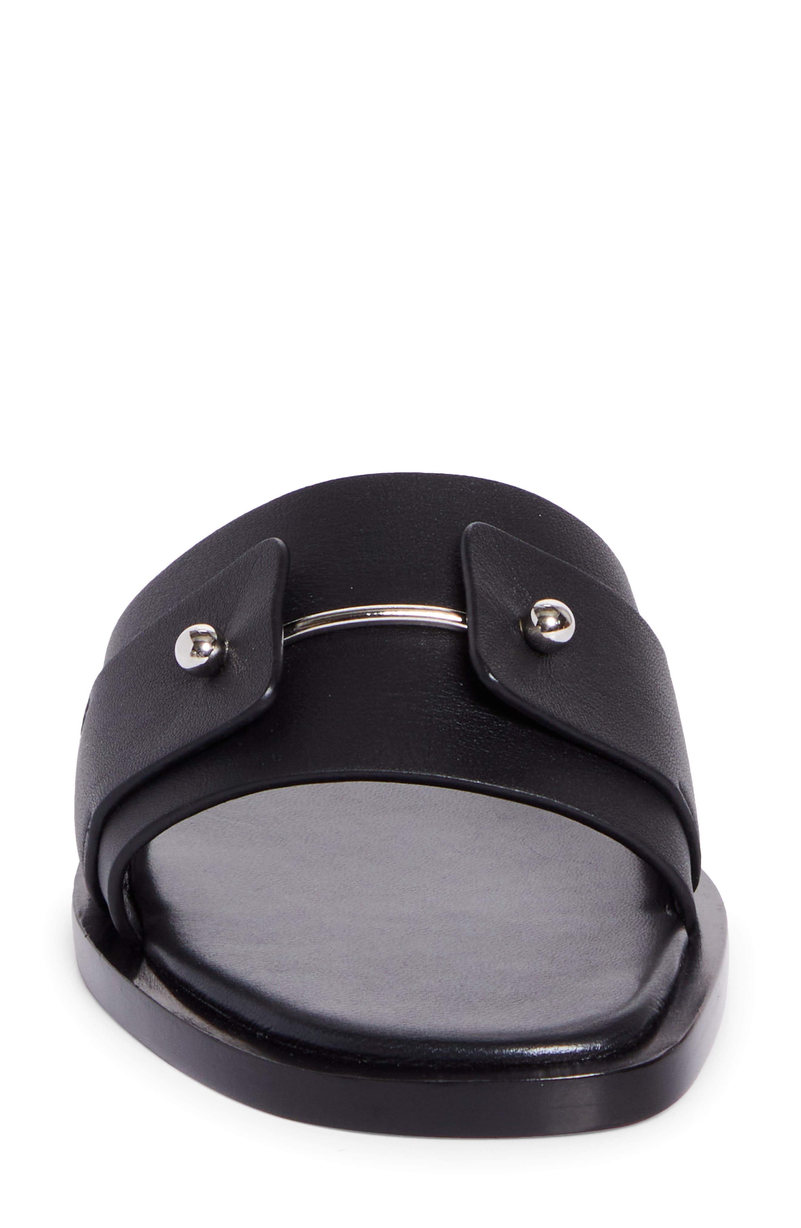Christian Louboutin Chambelimule Donna Slide Sandal in Black at Nordstrom - 4